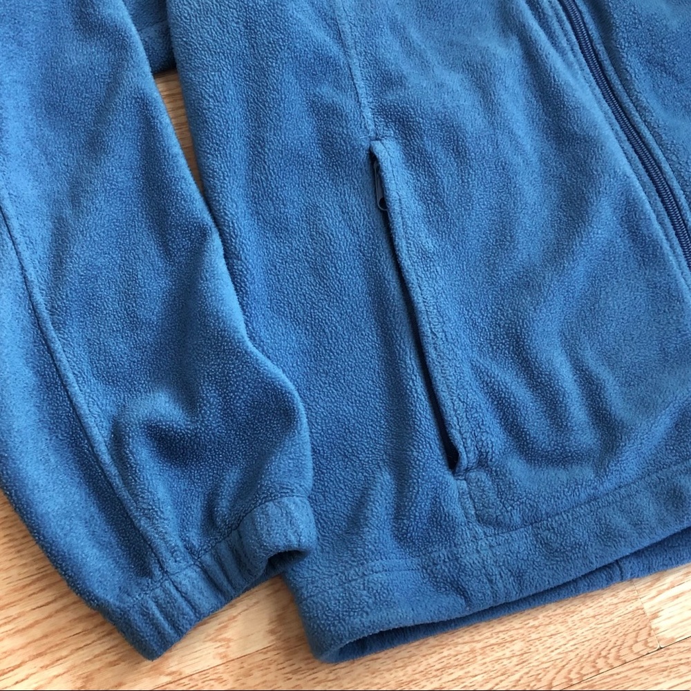 Columbia Blue Fleece Full Zip Jacket / Coat 1X - Picture 2 of 8